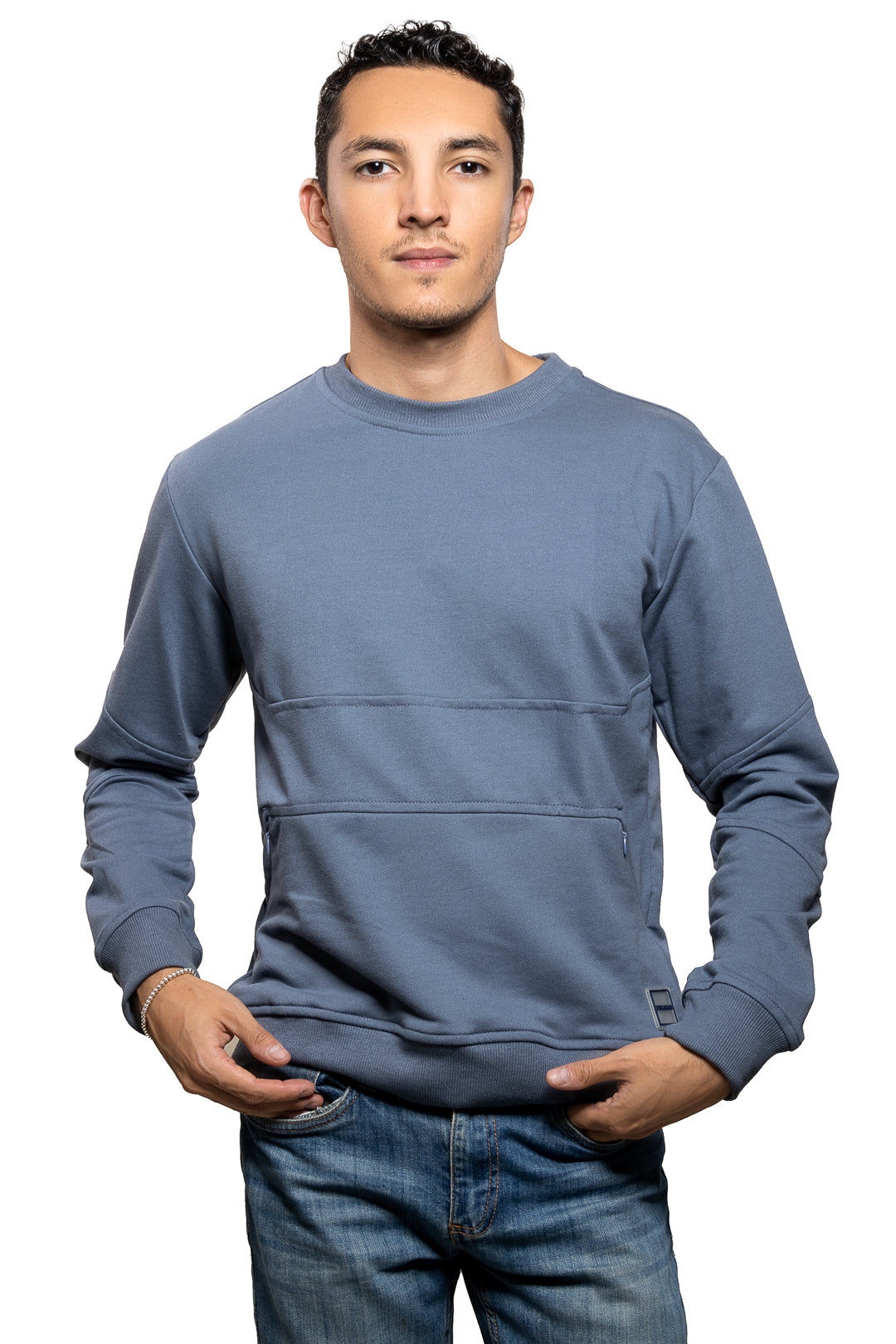 Sweater Basic Urban Hombre Azul