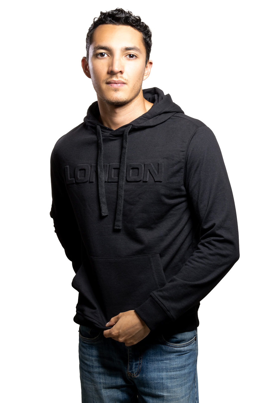 Sudadera Hoodie Hombre Classic Negro