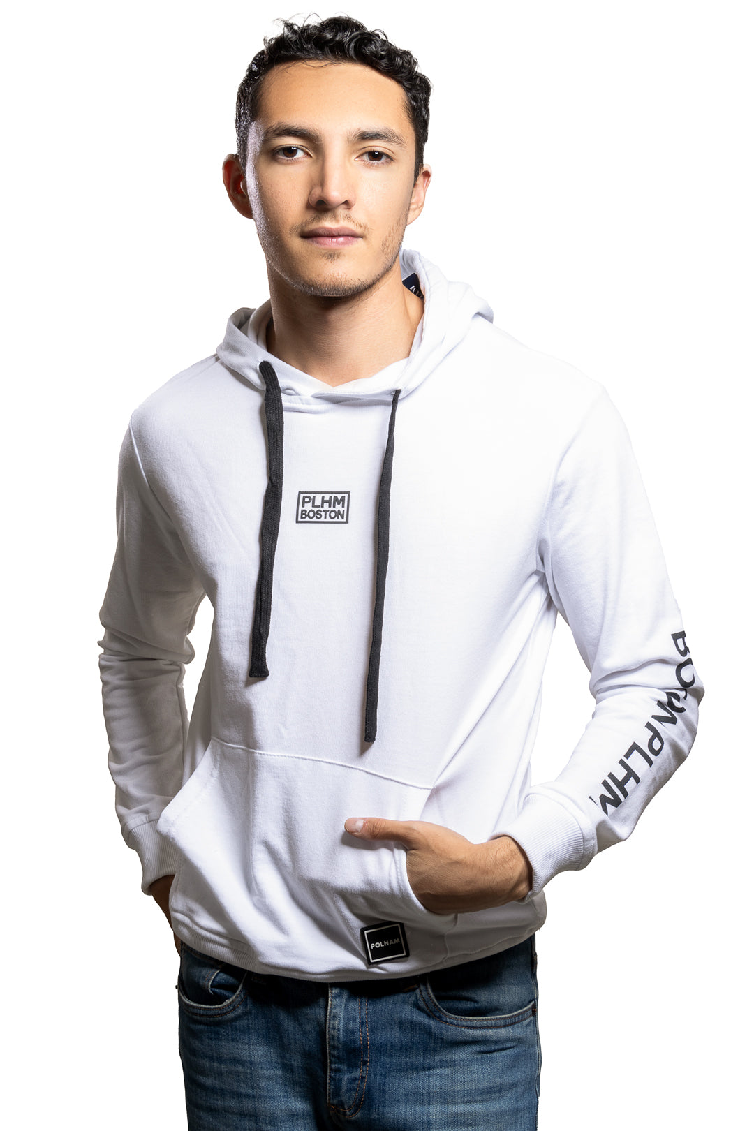 Sudadera Classic Hoodie Urban Fit Blanca