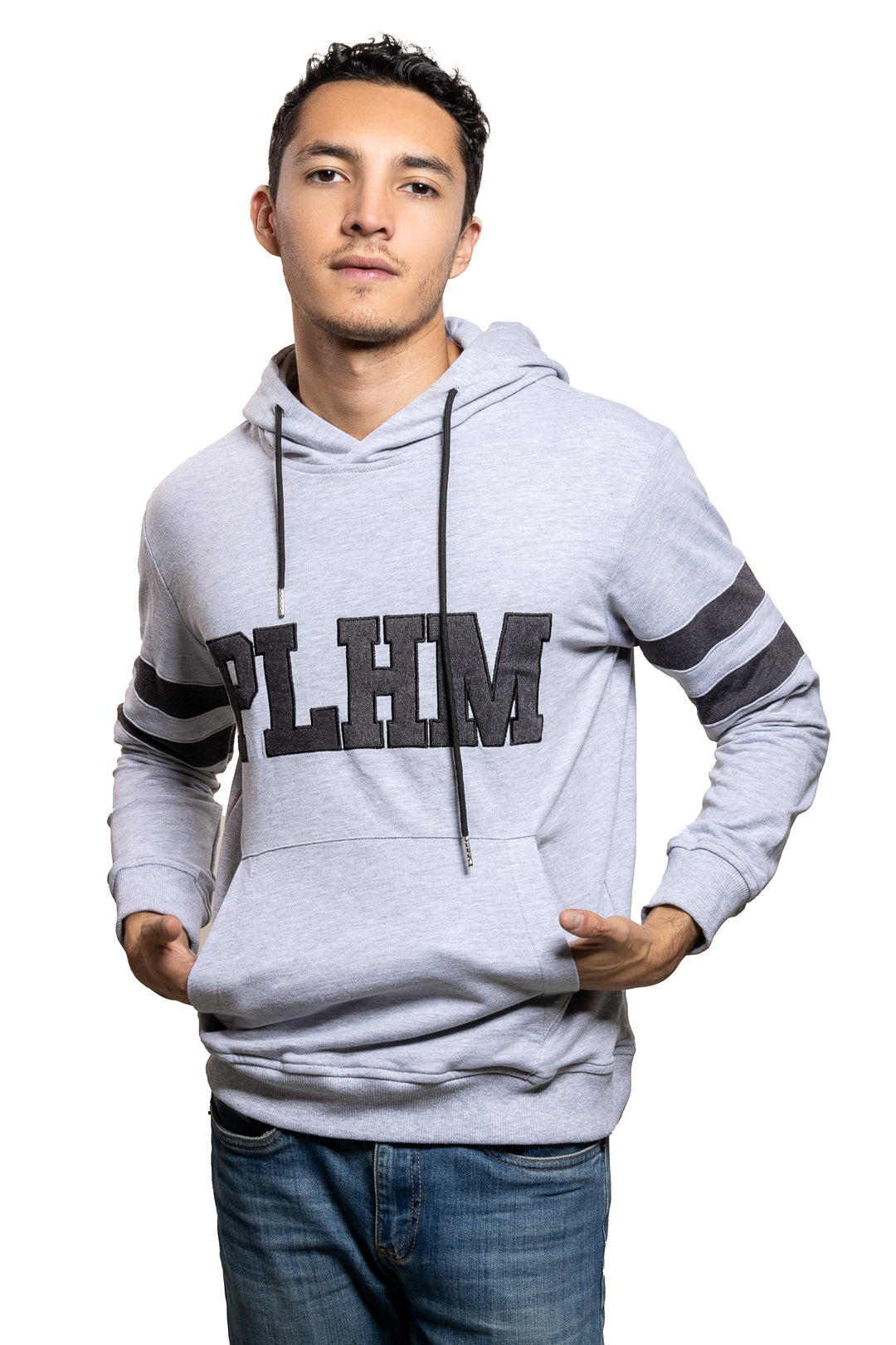 Sudadera Hoodie PLHM Gris