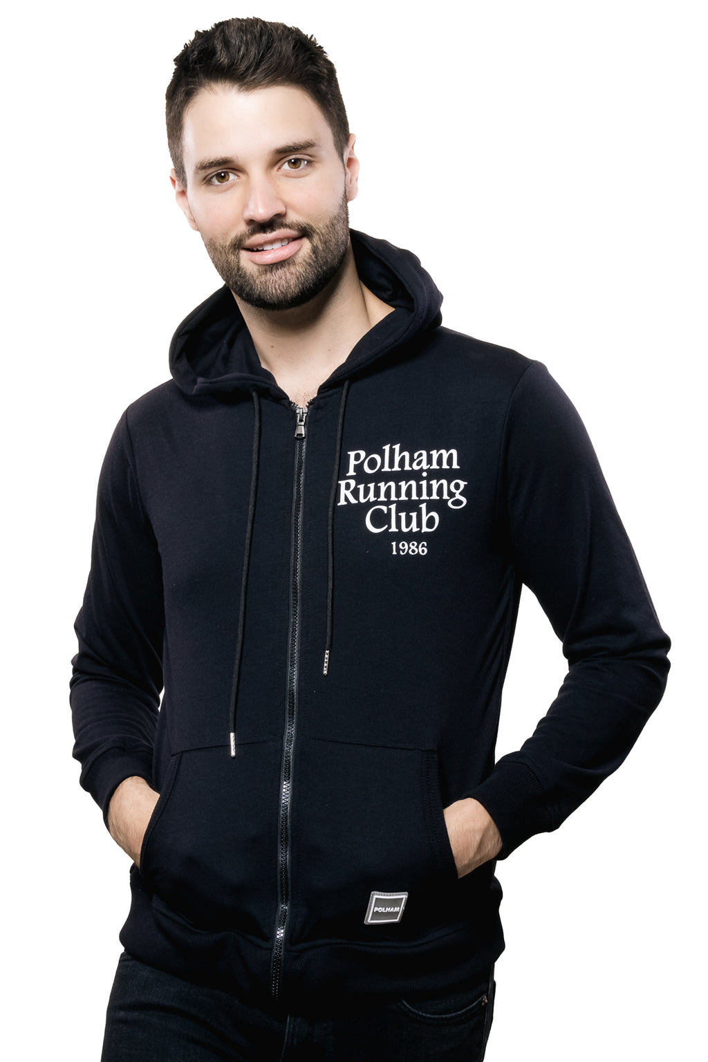 Sudadera Para Hombre Color Blanco PLHM Running Club