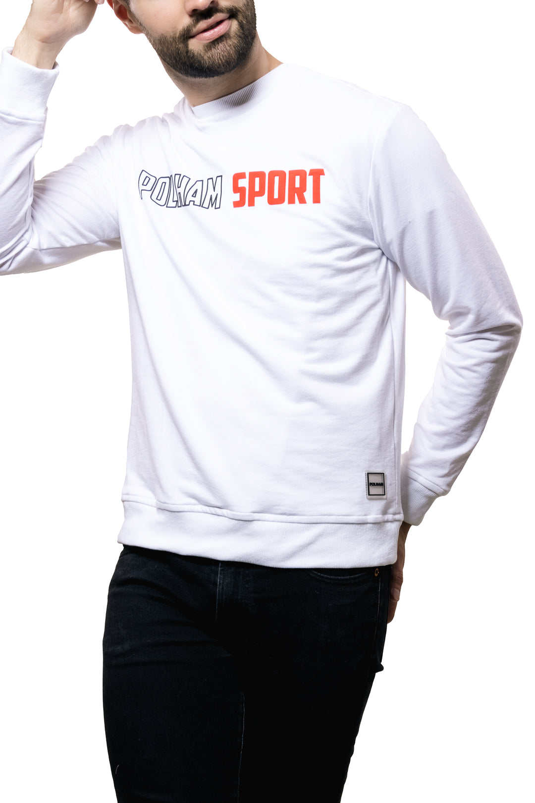 Sueter Para Hombre Color Blanco Polham Sport