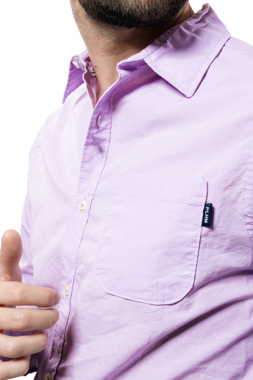 Camisa Para Hombre Color Morado