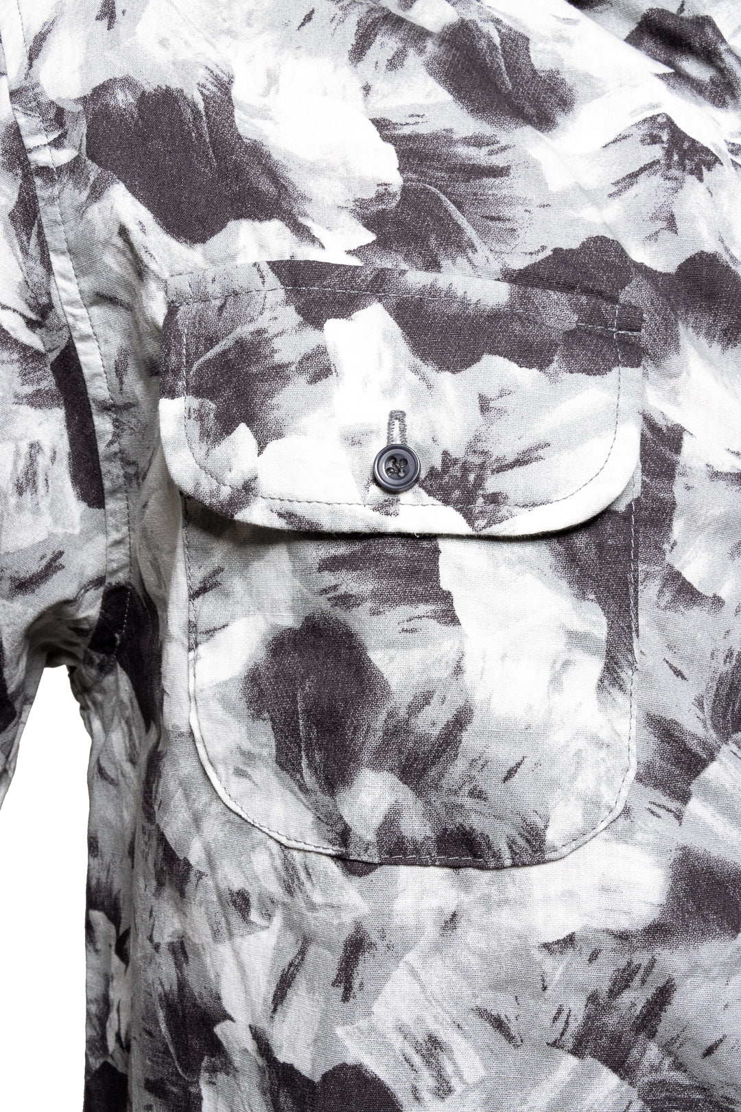 Camisa Floreada Casual Polham Para Hombre